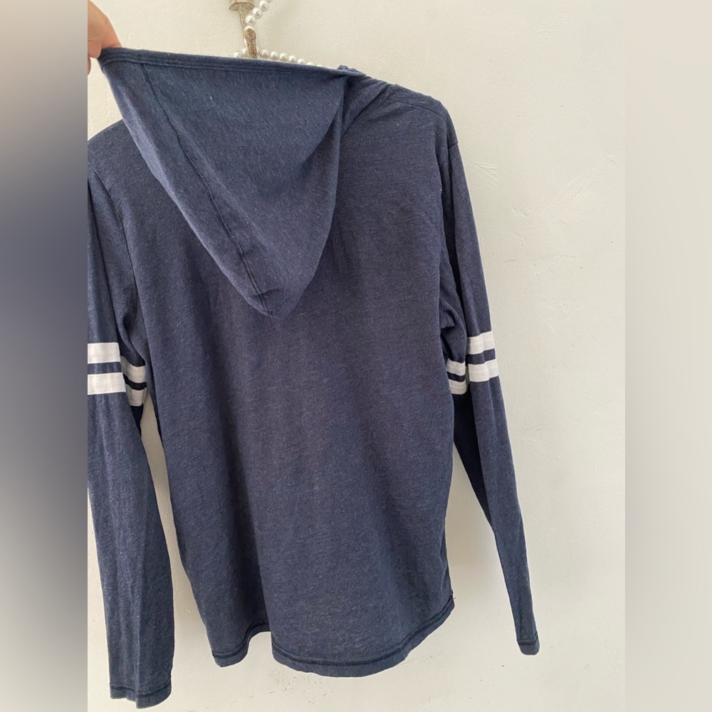 Hollister Dark Blue California Hoodie vintage 2000 ‘s y2k cotton - Picture 2 of 9